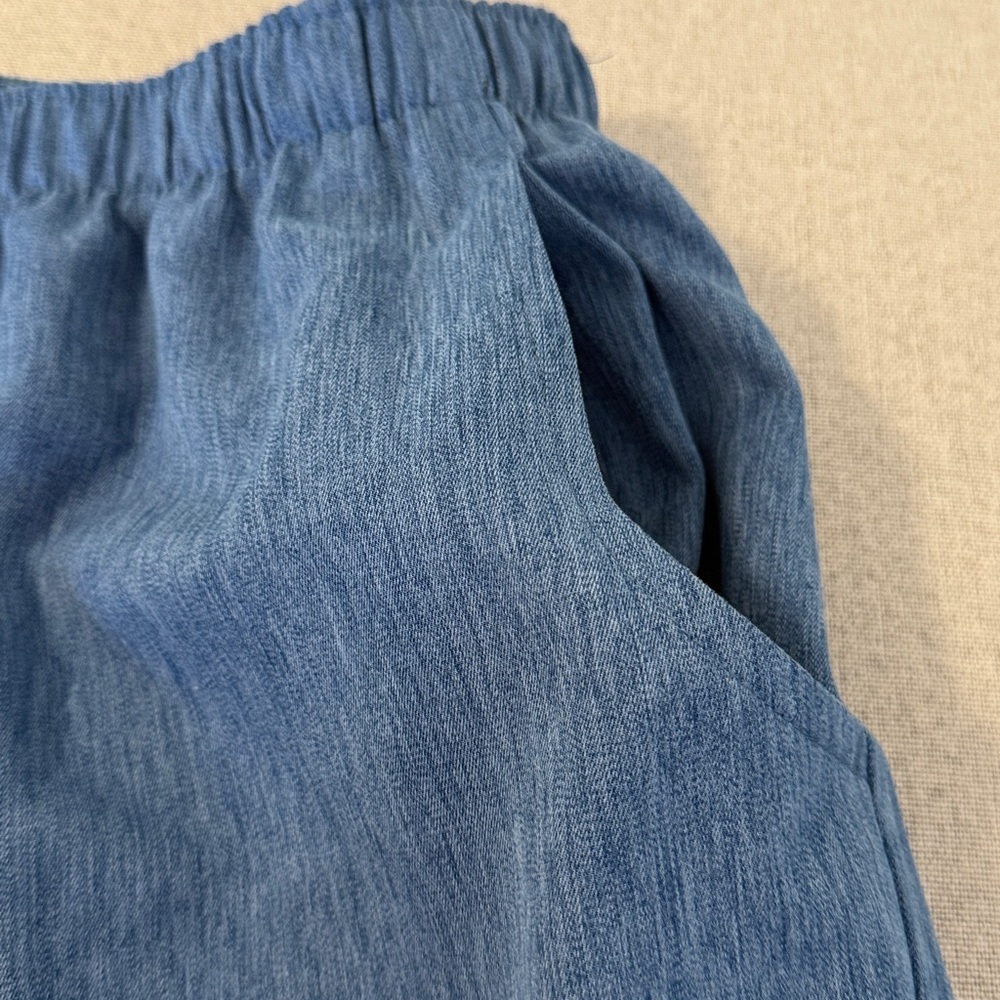 Alia SZ14 Pull-On Blue Casual Pants - Picture 13 of 14